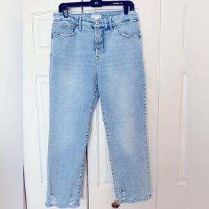 Good American Straight Leg Jeans
